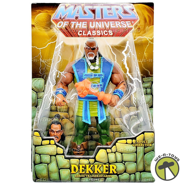 Masters of the Universe Classics Dekker Action Figure 2012 Mattel W8899