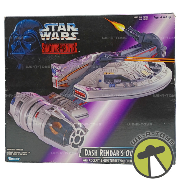 Star Wars SOTE Dash Rendars Outrider Ship Vehicle 1996 Kenner No. 69593 New