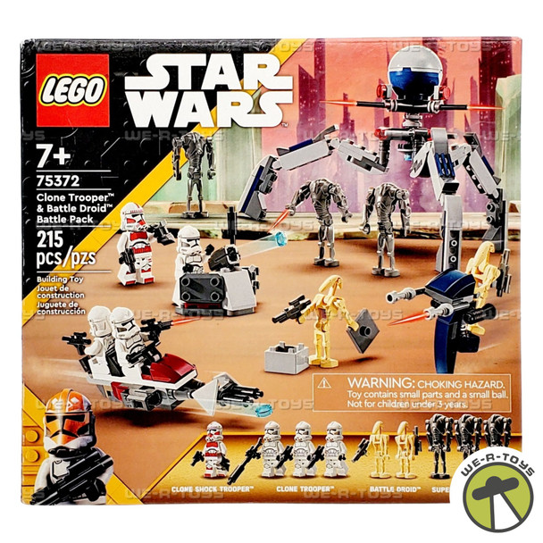 LEGO Star Wars Clone Trooper & Battle Droid Battle Pack Building Set 75372