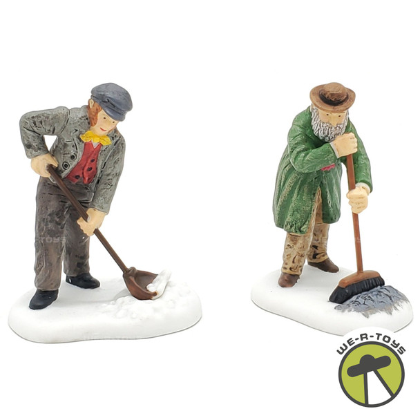 Department 56 Dickens' Village Series Keeping The Streets Clean Figurines 58532