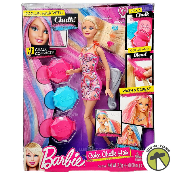 Barbie Color Chalk Hair Doll 2013 Mattel Y7450
