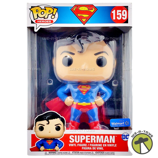 Funko POP Heroes Superman Large 159 Vinyl Figure