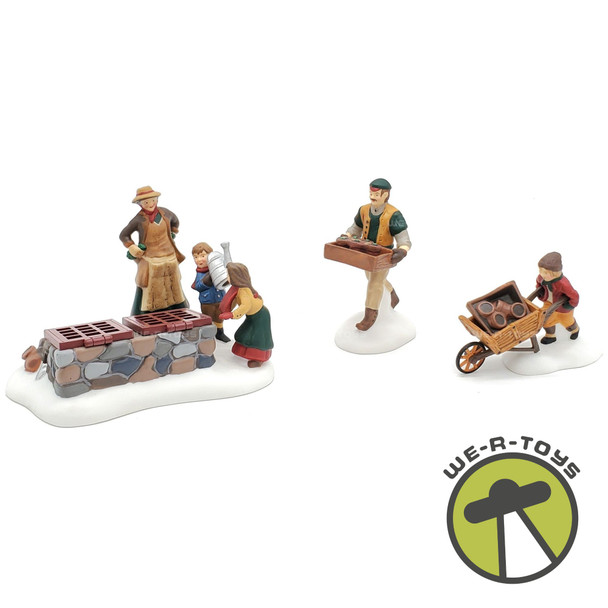 Department 56 Dickens' Village Series Tending the Cold Frame Figurines 58416