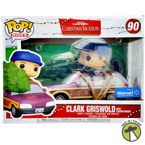 Funko POP Rides National Lampoon's Clark Griswold with Station Wagon 90 Figure