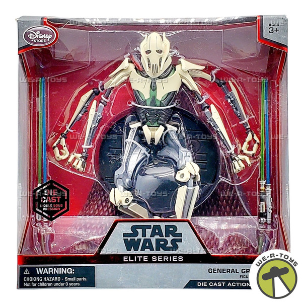 Star Wars Elite Series General Grievous Die Cast Action Figure Disney Store
