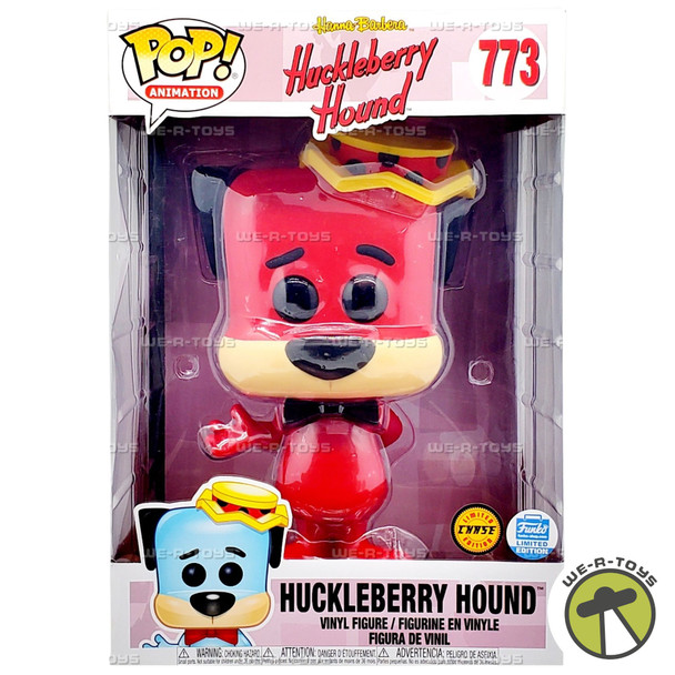Funko POP Animation Hanna Barbera Huckleberry Hound Red 773 Large Vinyl Figure