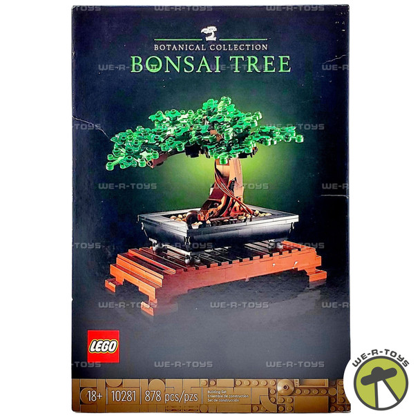 LEGO Botanical Collection Bonsai Tree 878 Piece Building Set 10281