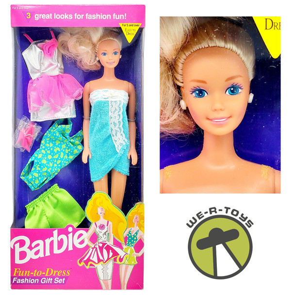 Barbie Fun to Dress Doll Fashion Gift Set 1992 Mattel 3826