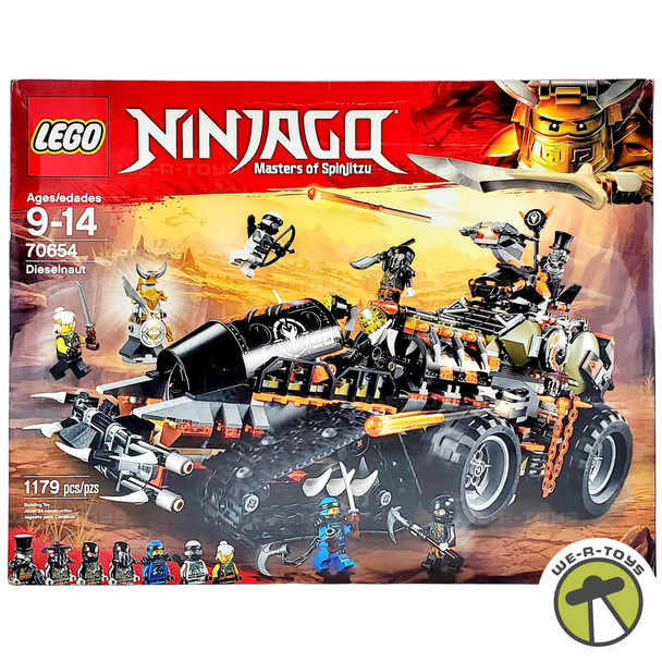 LEGO Ninjago Masters of Spinjitzu Dieselnaut 1179 Piece Building Set 70654