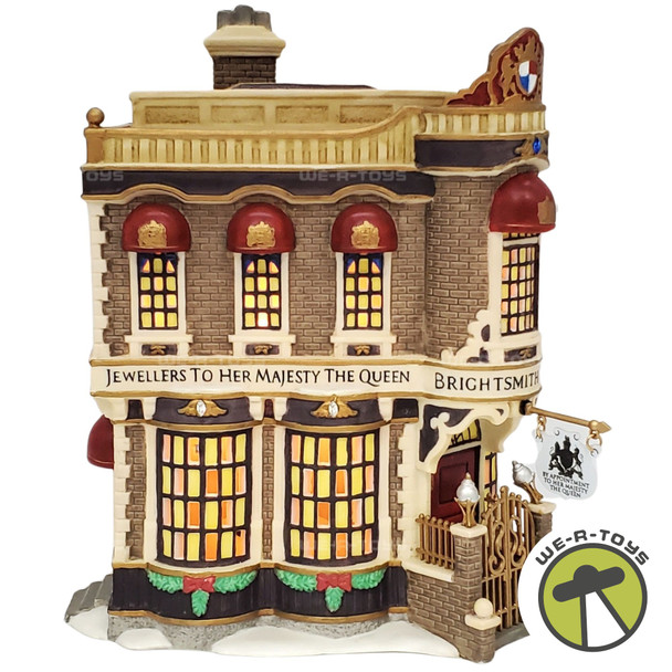 Department 56 Brightsmith & Sons Queen's Jewelers 25 Years of Tradition 58484