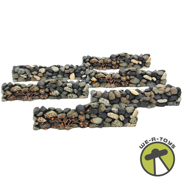 Department 56 Village Accessories Fieldstone Wall Set of 6 Accessories 52717