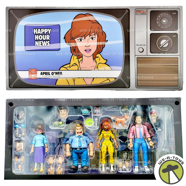 TMNT The Catwoman from Channel 6 Action Figure Set 2021 NECA 54217