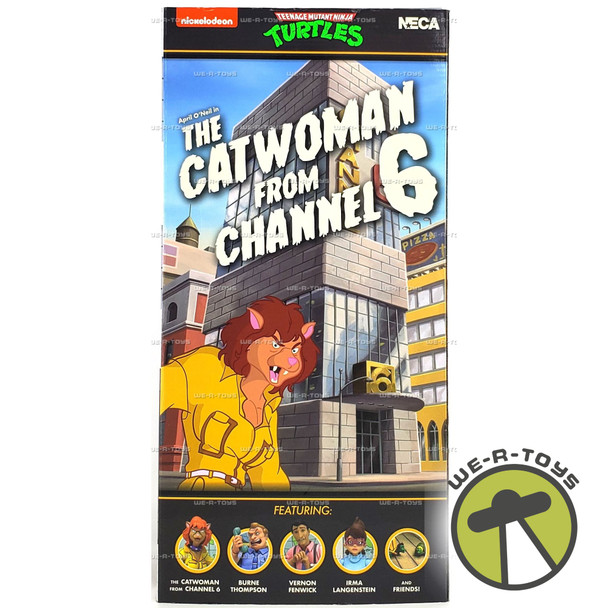 TMNT The Catwoman from Channel 6 Action Figure Set 2021 NECA 54217