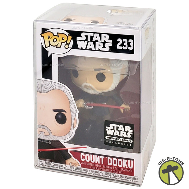 Funko Pop! Star Wars Count Dooku Smugglers Bounty Exclusive 2017 Figure #233