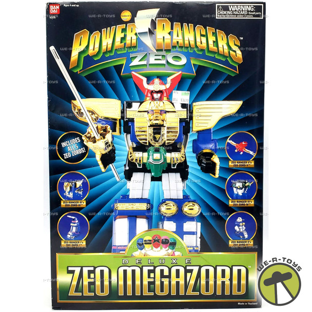 Saban's Power Rangers Zeo Deluxe Zeo Megazord Action Figure 1996 Bandai #2578