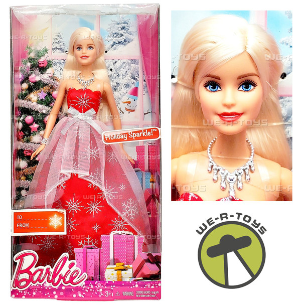 Barbie 2014 Holiday Sparkle Doll Mattel CLW91