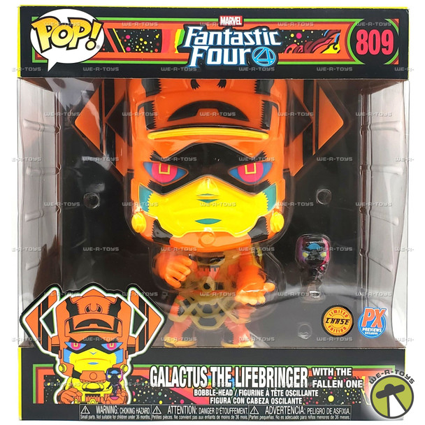 Funko POP Marvel Fantastic Four Galactus The Lifebringer with The Fallen One 809