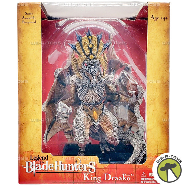 McFarlane Fantasy Series 1 Blade Hunters King Draako Figure 2008
