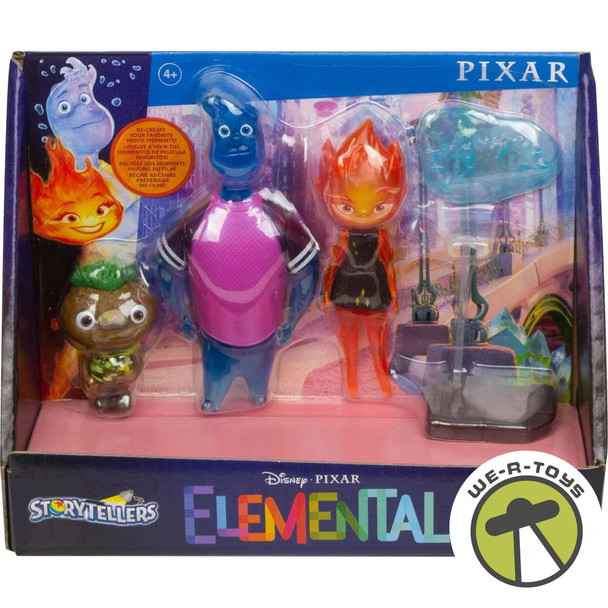 Disney Pixar Elemental Action Figure 3 Pack Mattel