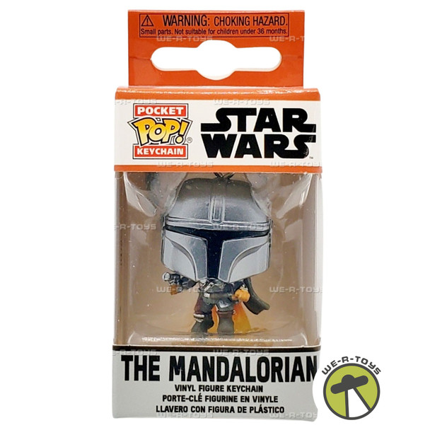 Funko Pocket POP Keychain The Mandalorian Mandalorian with Blaster Vinyl Figure