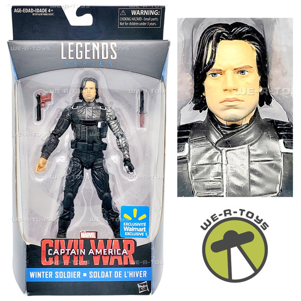 Marvel Legends Series Captain America Civil War Winter Soldier Action Figure
