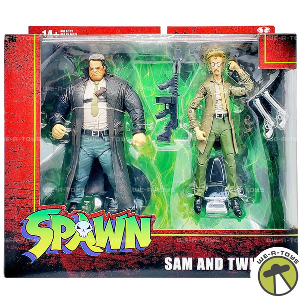 Spawn Sam and Twitch Action Figure Deluxe Set 2022 McFarlane Toys 90167