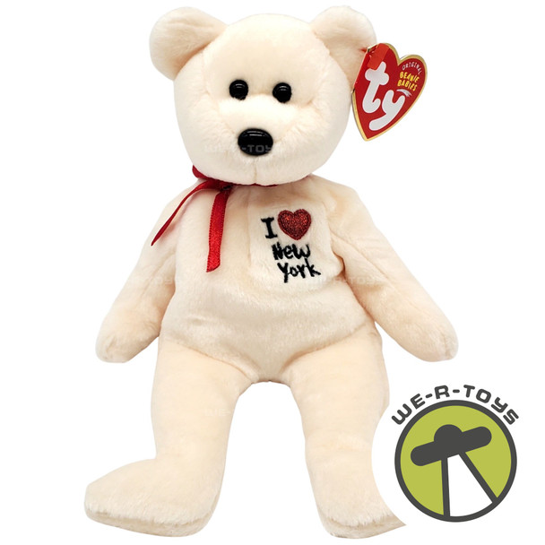 Ty Beanie Babies New York the Bear NY Toy Fair Exclusive Plush 2003
