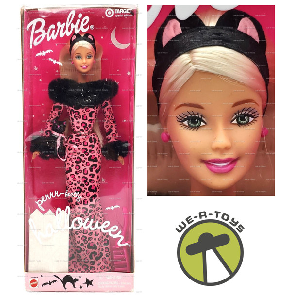 Halloween Barbie Doll with Black Cat Special Edition 2002 Mattel #56752