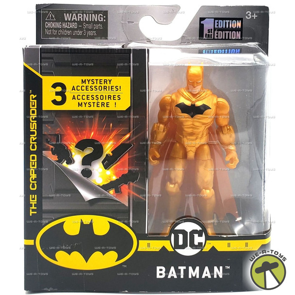 DC Batman The Caped Crusader First Edition Action Figure 2020 Spin Master #16491