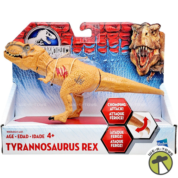 Jurassic World Bashers and Biters Tyrannosaurus Rex Figure 2015 Hasbro B1830