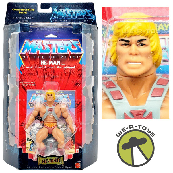 Masters of the Universe He-Man Commemorative Series Action Figure Mattel 28992