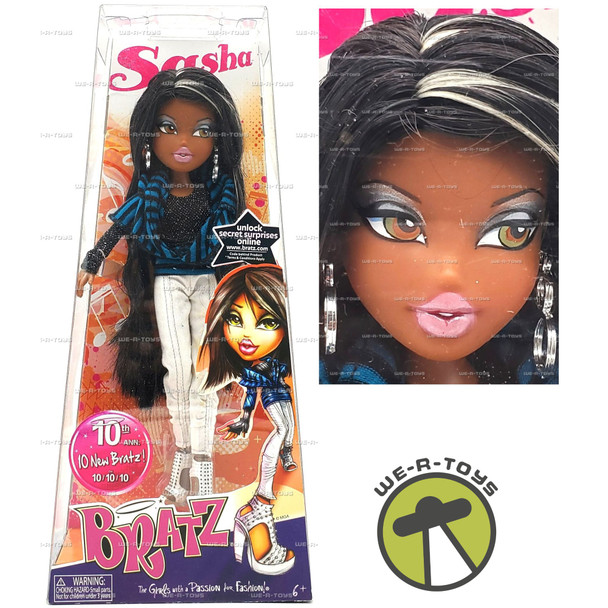 Bratz Xpress It Sasha 10th Anniversary Doll 2001 MGA Entertainment #50272