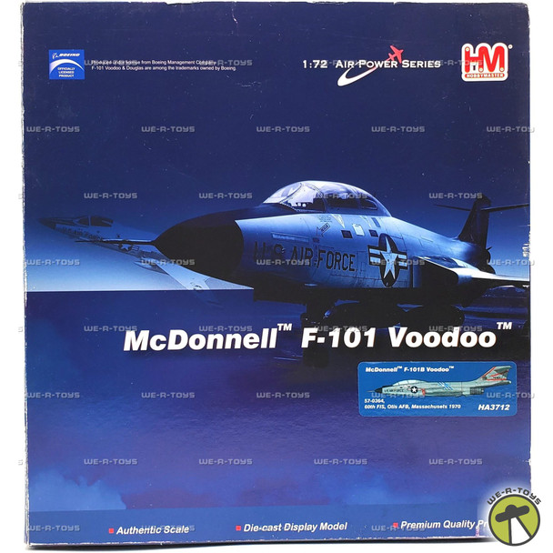 Hobby Master 1:72 Air Power Series McDonnell F-101 Voodoo 2011 Vehicle #HA3712