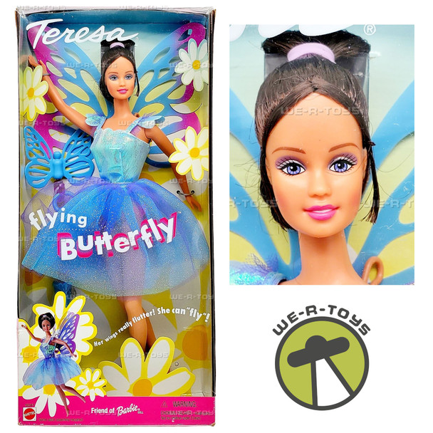 Barbie Flying Butterfly Teresa Doll 2000 Mattel 50347