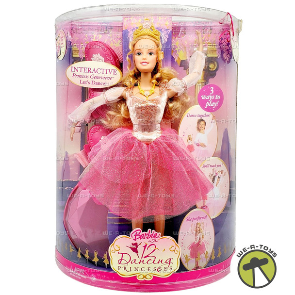 Barbie The 12 Dancing Princesses Interactive Princess Genevieve Doll 2006 Mattel