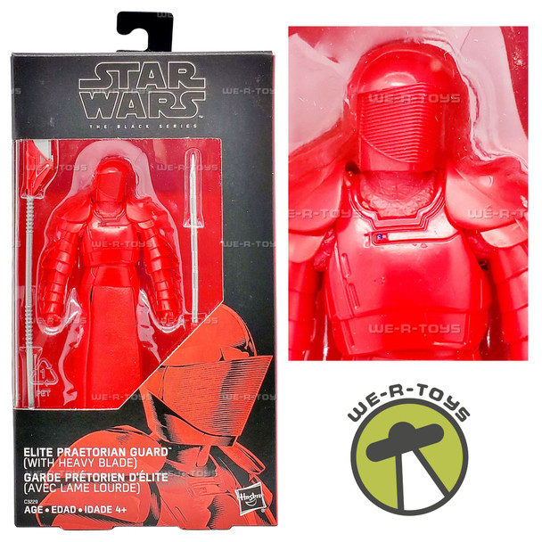 Star Wars The Black Series Elite Praetorian Guard With Heavy Blade Action Figure