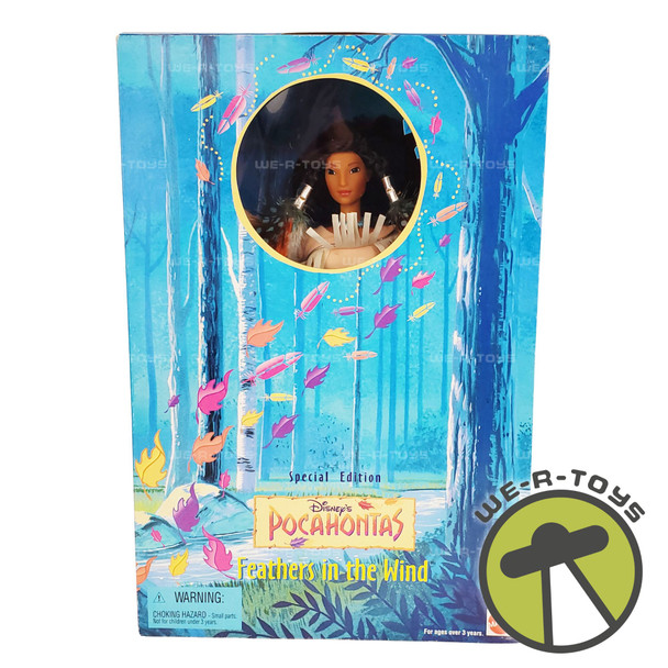 Disney Feathers in the Wind Pocahontas Doll 1996 Mattel 14920 NEW