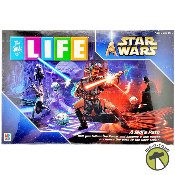 The Game of Life Star Wars A Jedi's Path Board Game 2002 Milton Bradley 41491