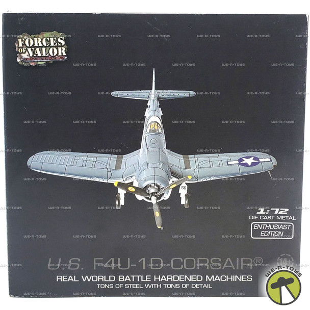 Forces of Valor U.S. F4U-1D Corsair 1:72 Scale Vehicle 2012 Unimax #85076