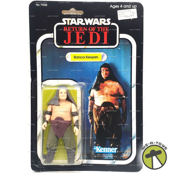 Star Wars Return of the Jedi Rancor Keeper Figure 77 Back 1983 Kenner #71350