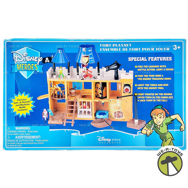 Disney Heroes Fort Playset Disney Store Exclusive 66879