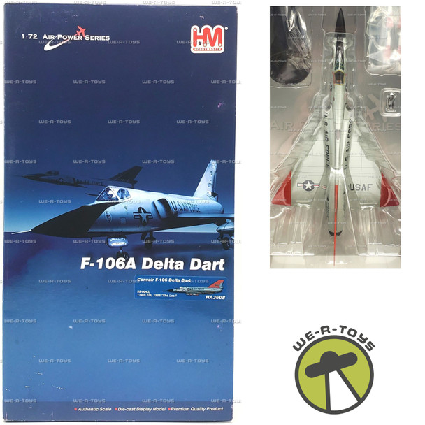 Hobby Master 1:72 Air Power Series F-106A Delta Dart 2011 Vehicle HA3608