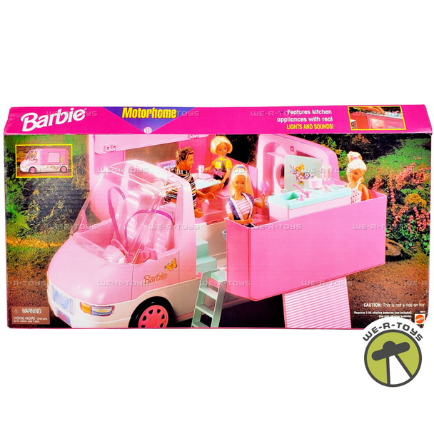 Barbie Magical Traveling Motorhome with Lights and Sounds 1996 Mattel 14614