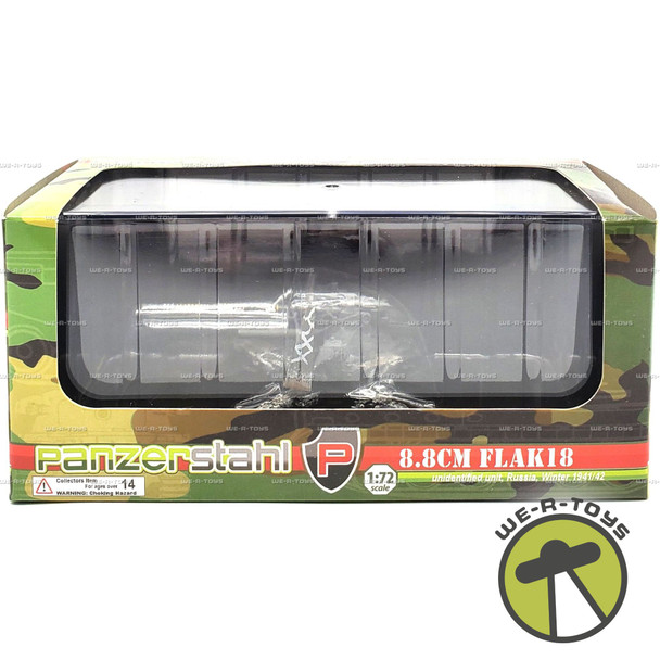 Panzerstahl 8.8CM Flak18 Russia Winter 1941/42 1:72 Scale 2012 Vehicle #88044