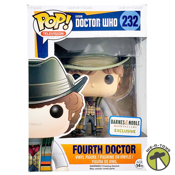 Funko POP Television Doctor Who Fourth Doctor 232 Vinyl Figure
