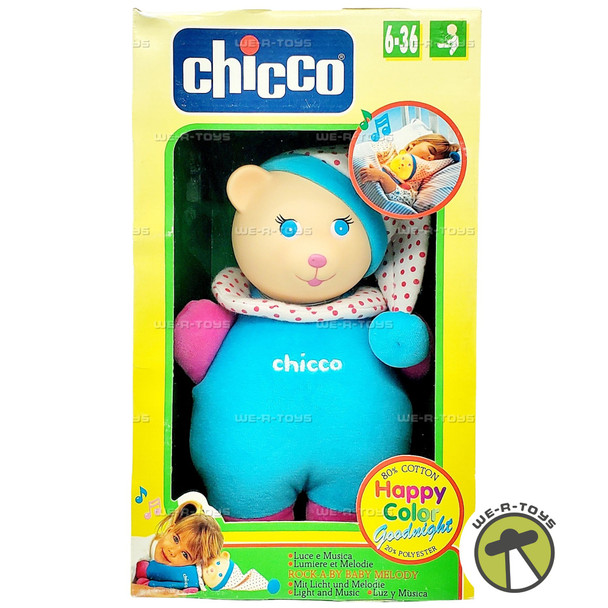 Chicco Happy Color Goodnight Light Musical Bear