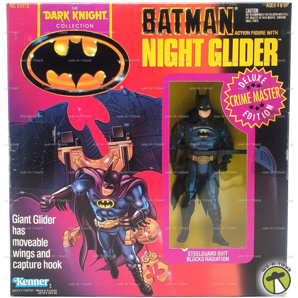 DC Dark Knight Batman Night Glider Figure Crime Master Deluxe Edition #63470
