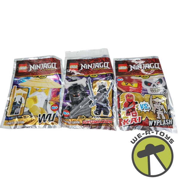 LEGO Ninjago Legacy Buildable Sets Lot of Three 2019 NEW