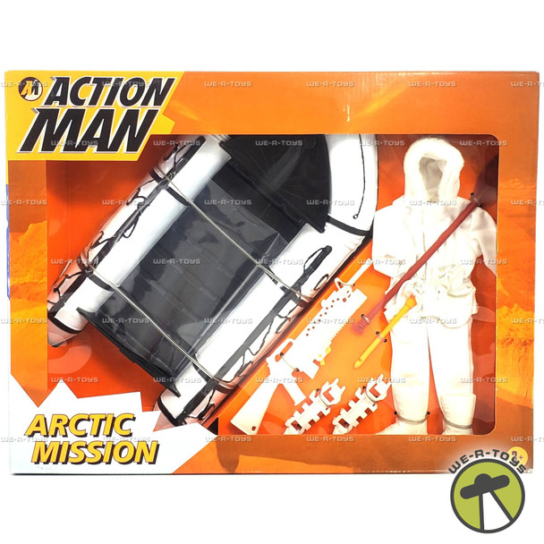 Action Man Arctic Mission Accessory Kit with Mission Cards 1996 Hasbro #18627