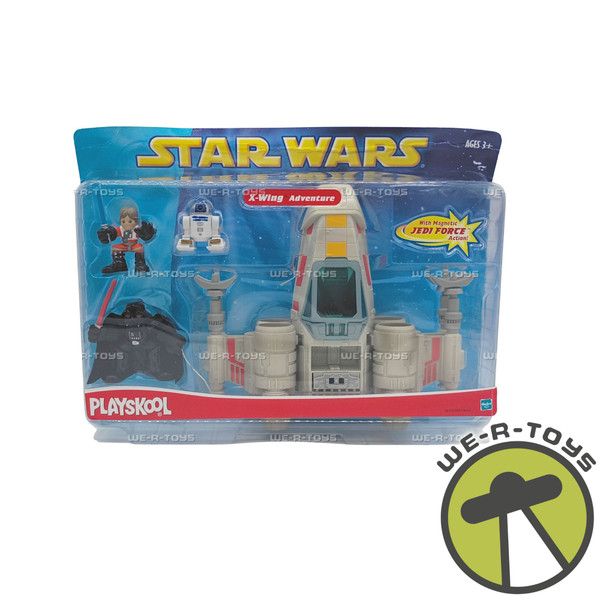 Star Wars Playskool X-Wing Adventure Action Figures & Vehicles 2002 Hasbro 2652 New